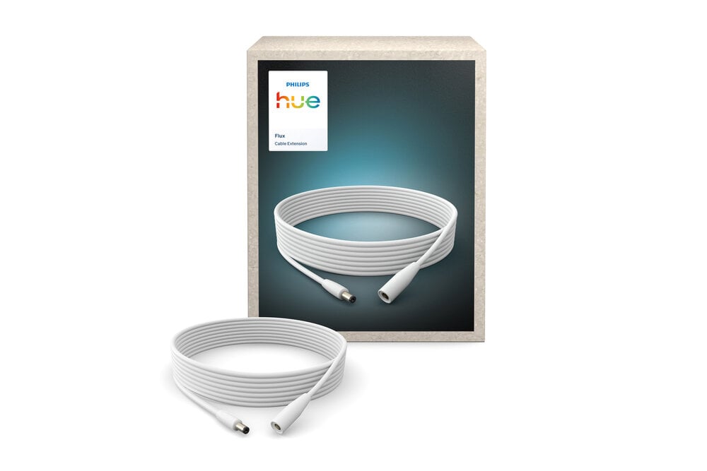 Philips Hue Philips Hue Flux Verlengkabel -  5 m - Eenvoudige installatie - Onopvallend minimalistisch design - Laagspanning