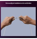 Philips Hue Philips Hue Flux Verlengkabel -  5 m - Eenvoudige installatie - Onopvallend minimalistisch design - Laagspanning