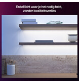 Philips Hue Philips Hue Flux Verbindingskabel -  Creëert lichtvrije zones - 50 cm lang - Flexibele en eenvoudige installatie - 4 stuks