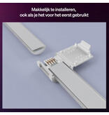 Philips Hue Philips Hue Flux Connector - Verbindt 2 Flux LED strips in een rechte lijn - Doorlopende gelijkmatige lichtlijn - 4 stuks