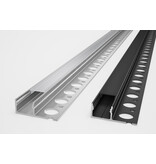 EDGE TS180 12mm verzonken Led Profiel voor tegels en stucwerk