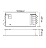 Miboxer MiBoxer E2-ZR 2-in-1 Dimbare LED Controller met Zigbee 3.0 en 2,4 GHz RF - Geschikt voor Single Color en Dual White LED strips