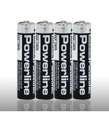 Panasonic INDUSTRIAL Powerline Alkaline Batterijen 4-pack AAA 1,5 Volt