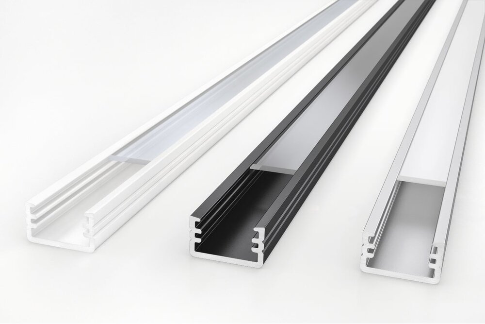 Test : CONTOUR 8mm Led Profiel Opbouw 1m-2m - Copy