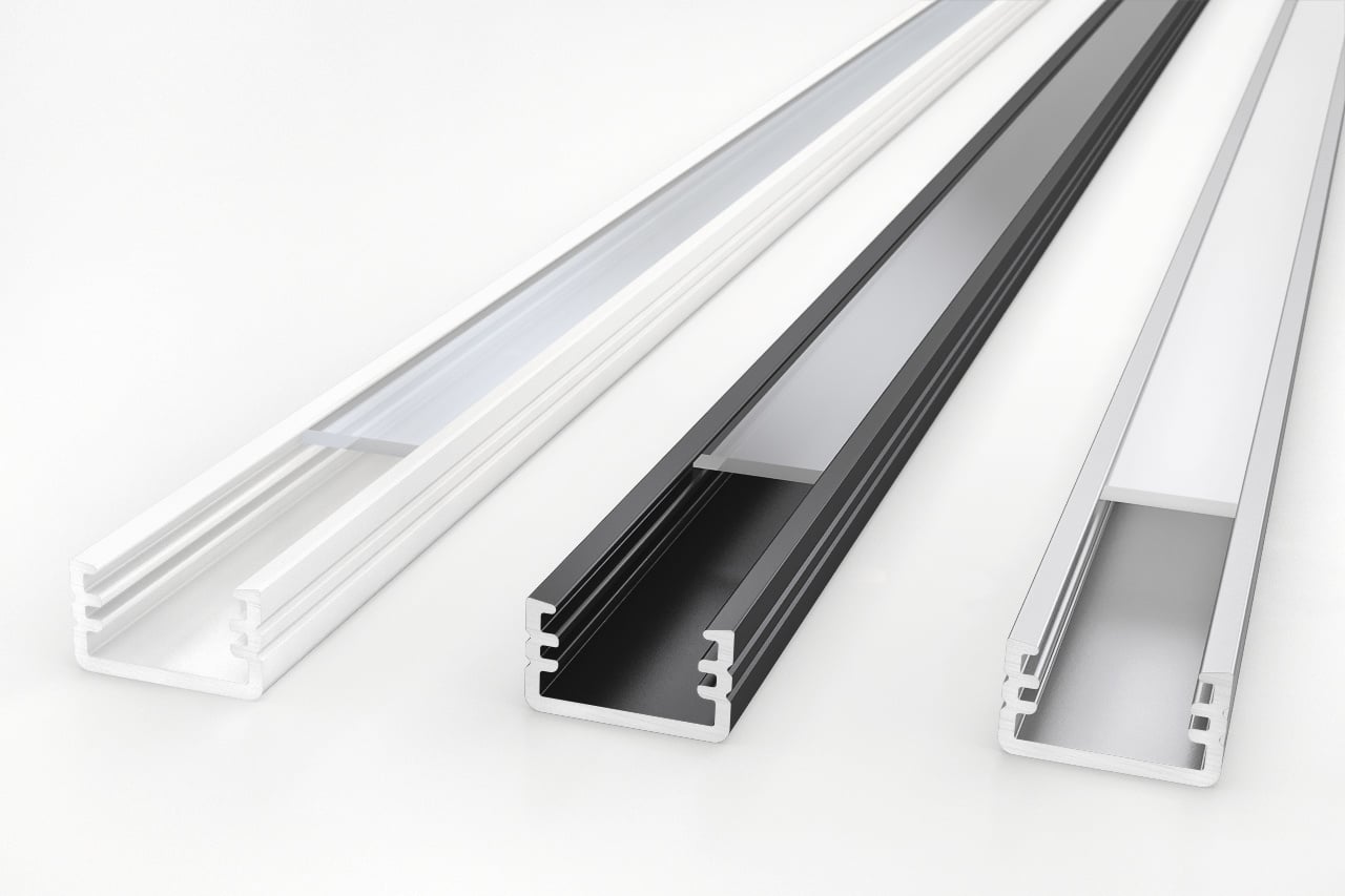 Test : CONTOUR 8mm Led Profiel Opbouw 1m-2m - Copy
