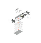 LUMAX501 RS 53mm verzonken Led Profiel 1m-2m