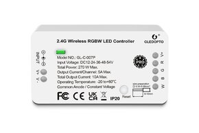 GLEDOPTO RGBW Gledopto Zigbee Pro Controller GL-C-007P | 12-54 Volt