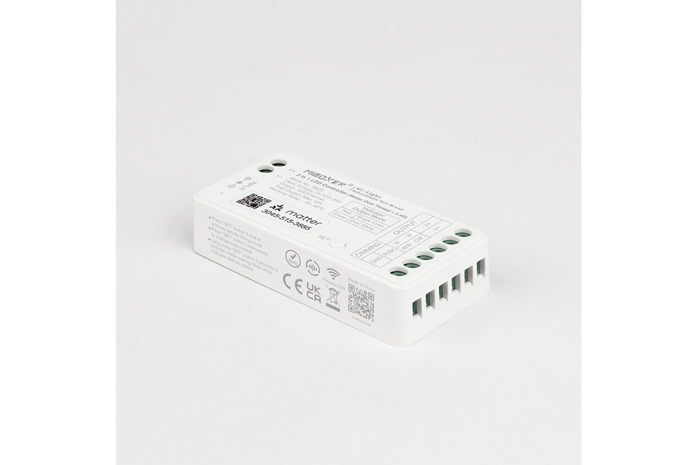 MiLight MiBoxer SMZ2 – Matter over Thread + RF 2.4G Enkelkleur/Dual White CCT Dimmer LED Controller (2-in-1)