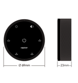 MiLight MiBoxer K5 – 2.4G RF CCT Draaiknop Afstandsbediening met Kleurtemperatuur & Dimfunctie, AAA Batterijen