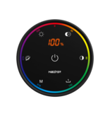 MiLight MiBoxer K6 2.4G RF RGB/RGBW/RGB+CCT Draai/Knop Afstandsbediening met Kleurenring, Kleurtemperatuur & DimfunctieAAA Batterijen