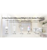 MiLight MiBoxer K6 2.4G RF RGB/RGBW/RGB+CCT Draai/Knop Afstandsbediening met Kleurenring, Kleurtemperatuur & DimfunctieAAA Batterijen