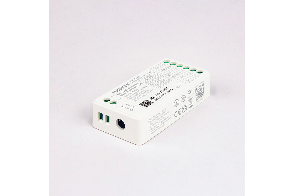 MiLight MiBoxer SMZ5  Matter over Thread + RF 2.4G Enkelkeur/DualWhite/RGB/RGBW/RGBCCT–LED Controller (5-in-1)