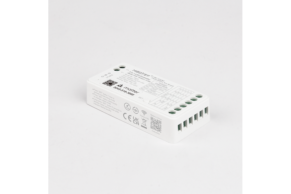 MiLight MiBoxer SMZ5  Matter over Thread + RF 2.4G Enkelkeur/DualWhite/RGB/RGBW/RGBCCT–LED Controller (5-in-1)