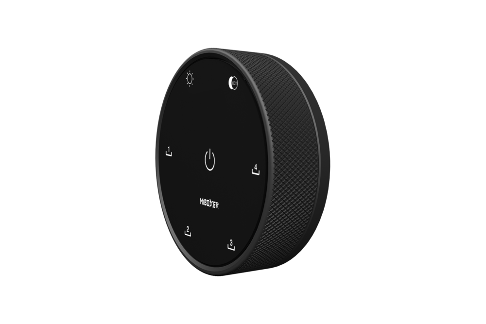 MiLight MiBoxer K5 – 2.4G RF CCT Draaiknop Afstandsbediening met Kleurtemperatuur & Dimfunctie, AAA Batterijen