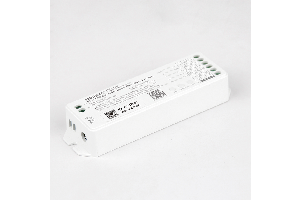 MiLight MiBoxer MLZ5  Matter over Thread + RF 2.4G Enkelkeur/DualWhite/RGB/RGBW/RGBCCT–LED Controller (5-in-1) | 12V-48V 15A