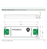 POS-POWER POS-POWER FTPC100V24-C2 Compacte POS Voeding DC 24 Volt 100W 4.17A - IP20