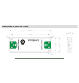 POS-POWER POS-POWER FTPC60V24-C2 Compacte POS Voeding DC 24 Volt 60W 2.5A - IP20