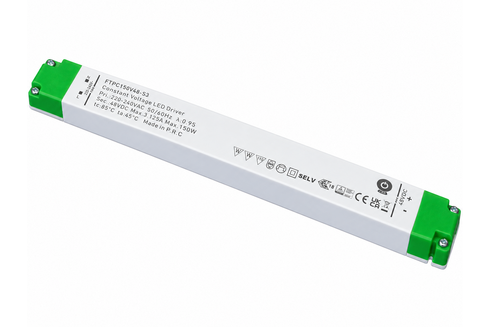 POS-POWER POS-POWER FTPC150V48-S3 Ultra Dunne Constant Voltage Voeding DC 48 Volt 150W 3.125A