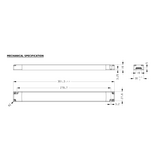 POS-POWER POS-POWER FTPC150V48-S3 Ultra Dunne Constant Voltage Voeding DC 48 Volt 150W 3.125A