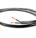 Applamp Ronde installatiekabel 15AWG tweeaderig koper, Cu 2x1,5 mm2