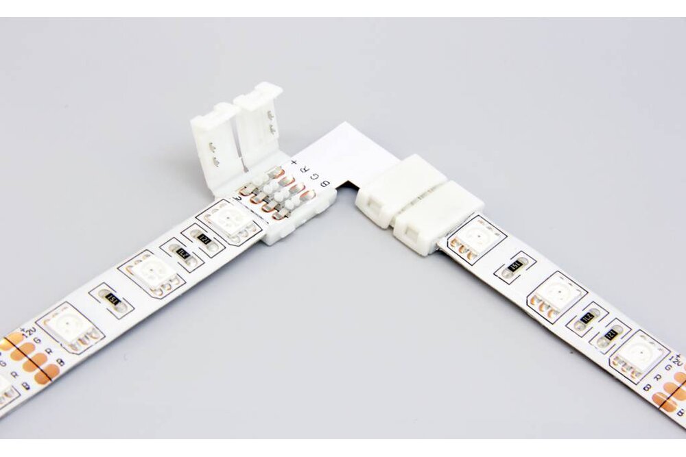 RGB LED strip 90° hoek connector