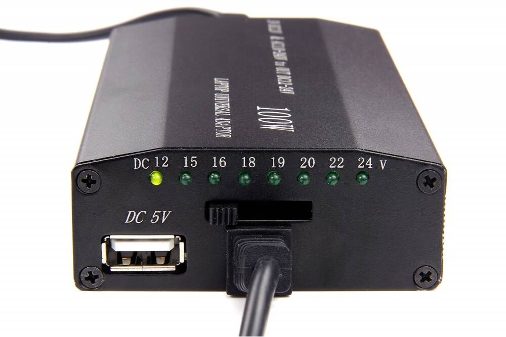 Universele adapter DC 12-24Volt 100Watt