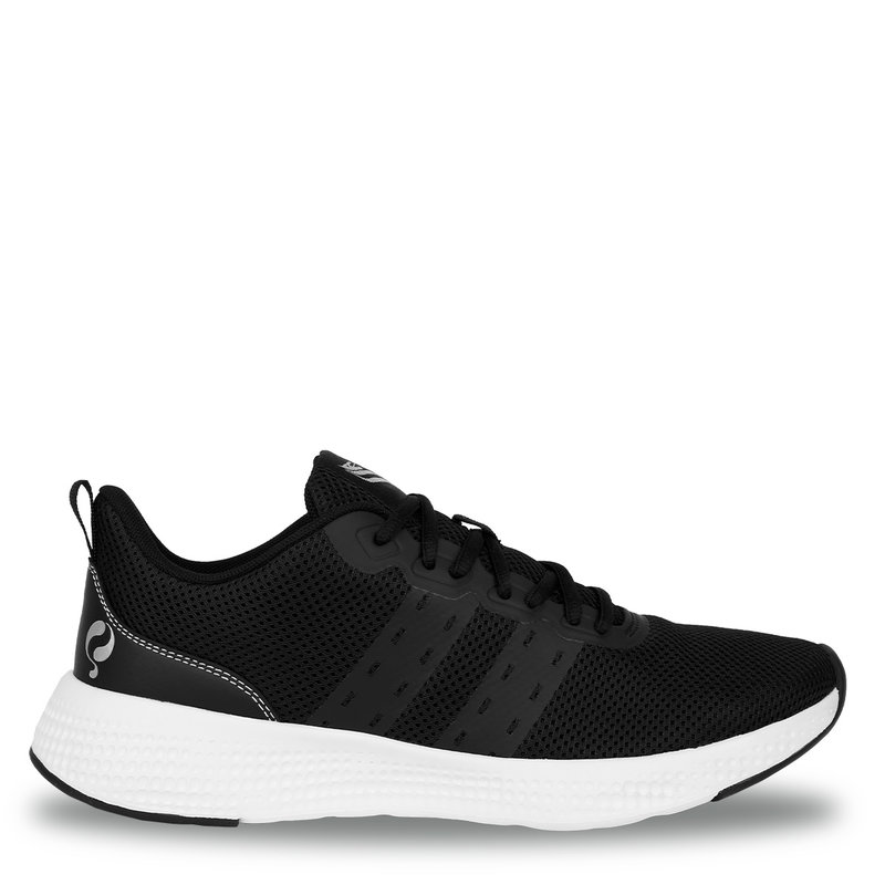 Q1905 Heren Sneaker Oostduin - Zwart/Wit