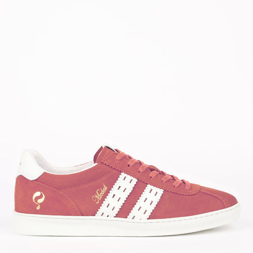 Dames Sneaker Medal - Oud Roze/Wit