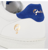 Q1905 Heren Sneaker Medal - Wit/Koningsblauw