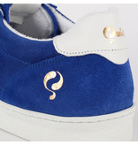 Q1905 Heren Sneaker Medal - Koningsblauw/Wit