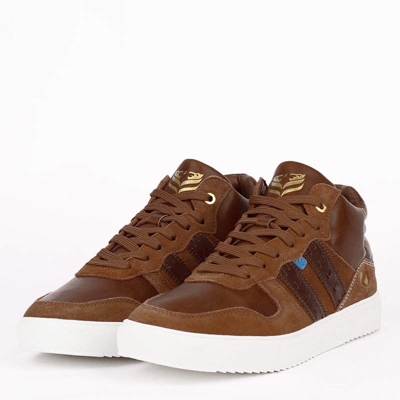 Q1905 Heren Sneaker Nieuwegein - Cognac