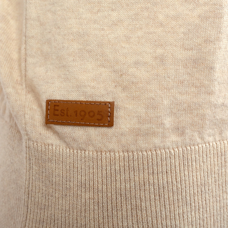 Q1905 Heren Polo Zoutelande - Licht Beige