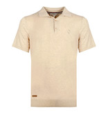 Q1905 Heren Polo Zoutelande - Licht Beige