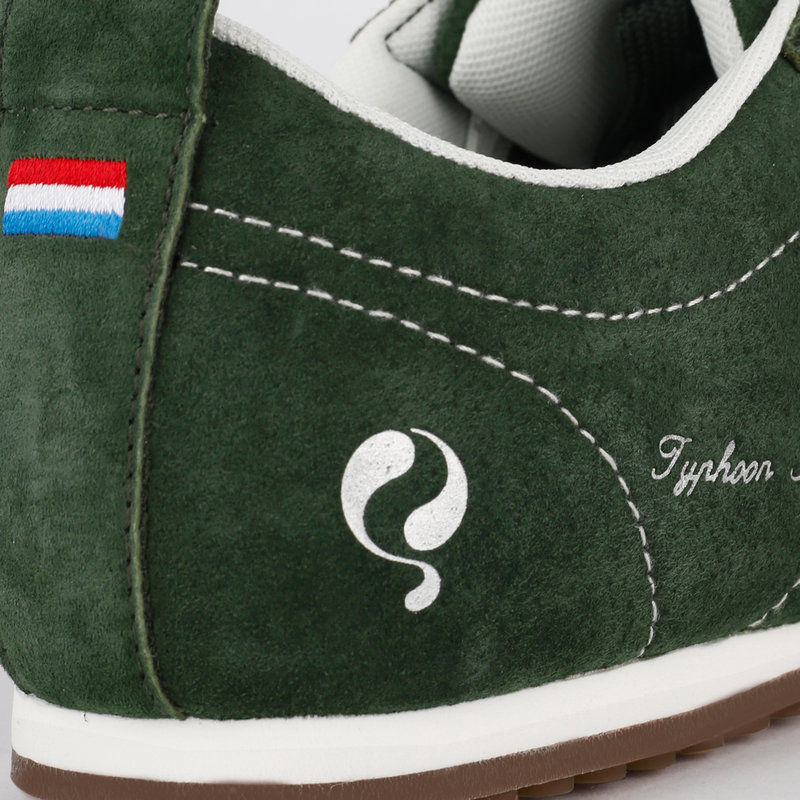 Q1905 Heren Sneaker Typhoon SP - Donkergroen/Wit