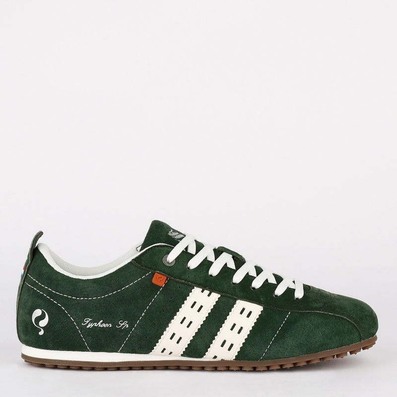 Q1905 Heren Sneaker Typhoon SP - Donkergroen/Wit