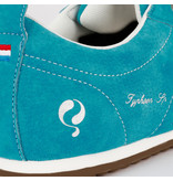 Q1905 Heren Sneaker Typhoon SP - Aqua Blauw/Wit