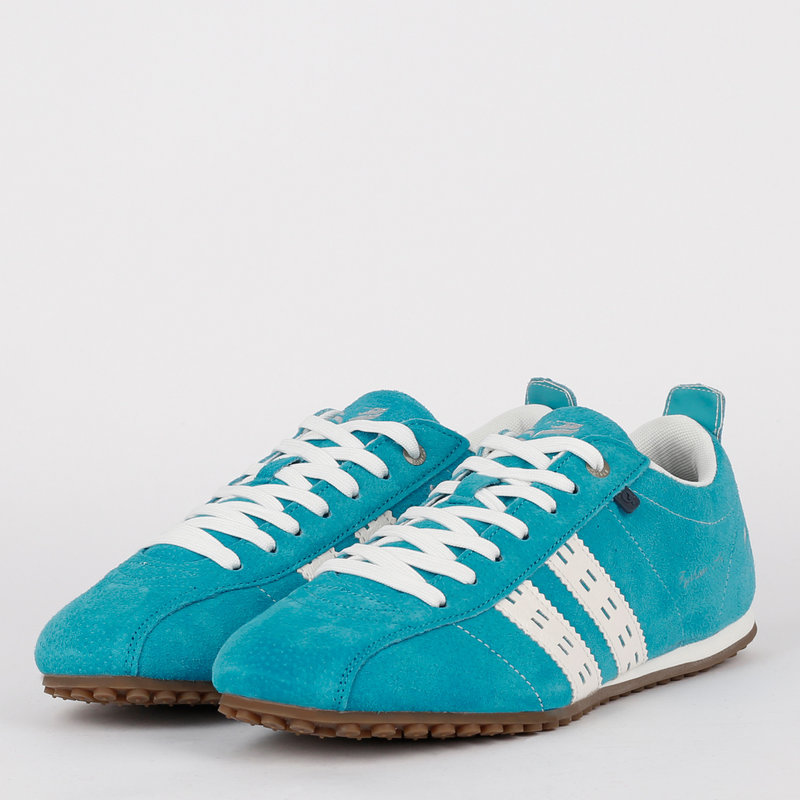 Q1905 Heren Sneaker Typhoon SP - Aqua Blauw/Wit