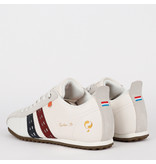 Q1905 Heren Sneaker Typhoon SP - Wit/Rood-Blauw