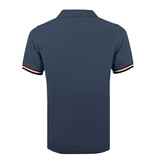 Q1905 Heren Polo Matchplay - Jeans Blauw