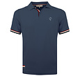 Q1905 Heren Polo Matchplay - Jeans Blauw