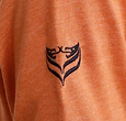 Q1905 Heren T-Shirt Egmond - Koper Oranje