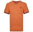 Q1905 Heren T-Shirt Egmond - Koper Oranje