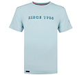 Q1905 Heren T-Shirt Duinzicht - Lichtblauw