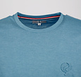 Q1905 Heren T-Shirt Renesse - Licht Atlanta Blauw