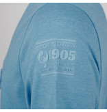 Q1905 Heren T-Shirt Renesse - Licht Atlanta Blauw