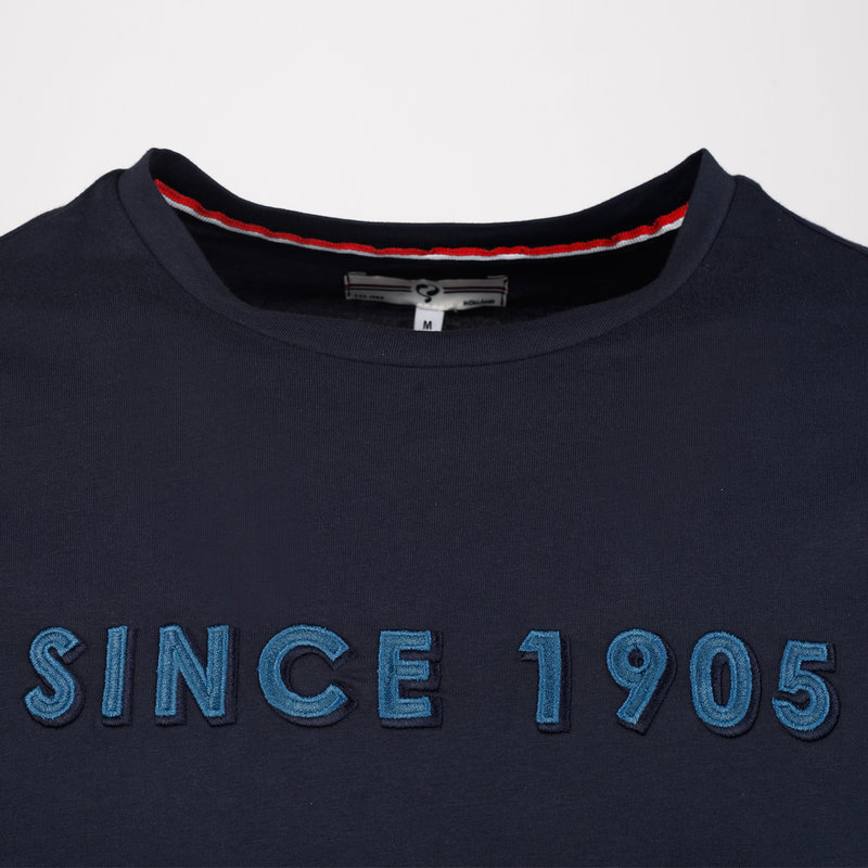 Q1905 Heren T-Shirt Duinzicht - Donkerblauw