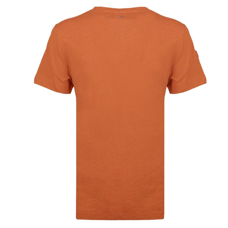 Q1905 Heren T-Shirt Duinzicht - Koper Oranje