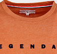 Q1905 Heren T-Shirt Duinzicht - Koper Oranje