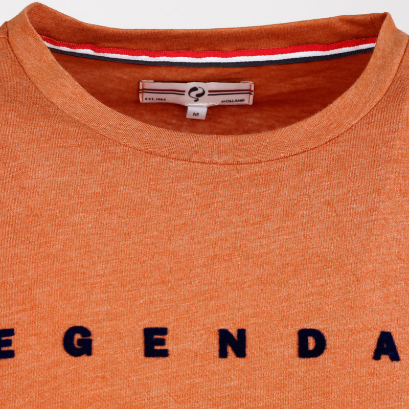 Q1905 Heren T-Shirt Duinzicht - Koper Oranje