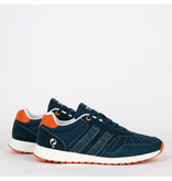 Q1905 Heren Sneaker Rijsbergen - Denim Blauw